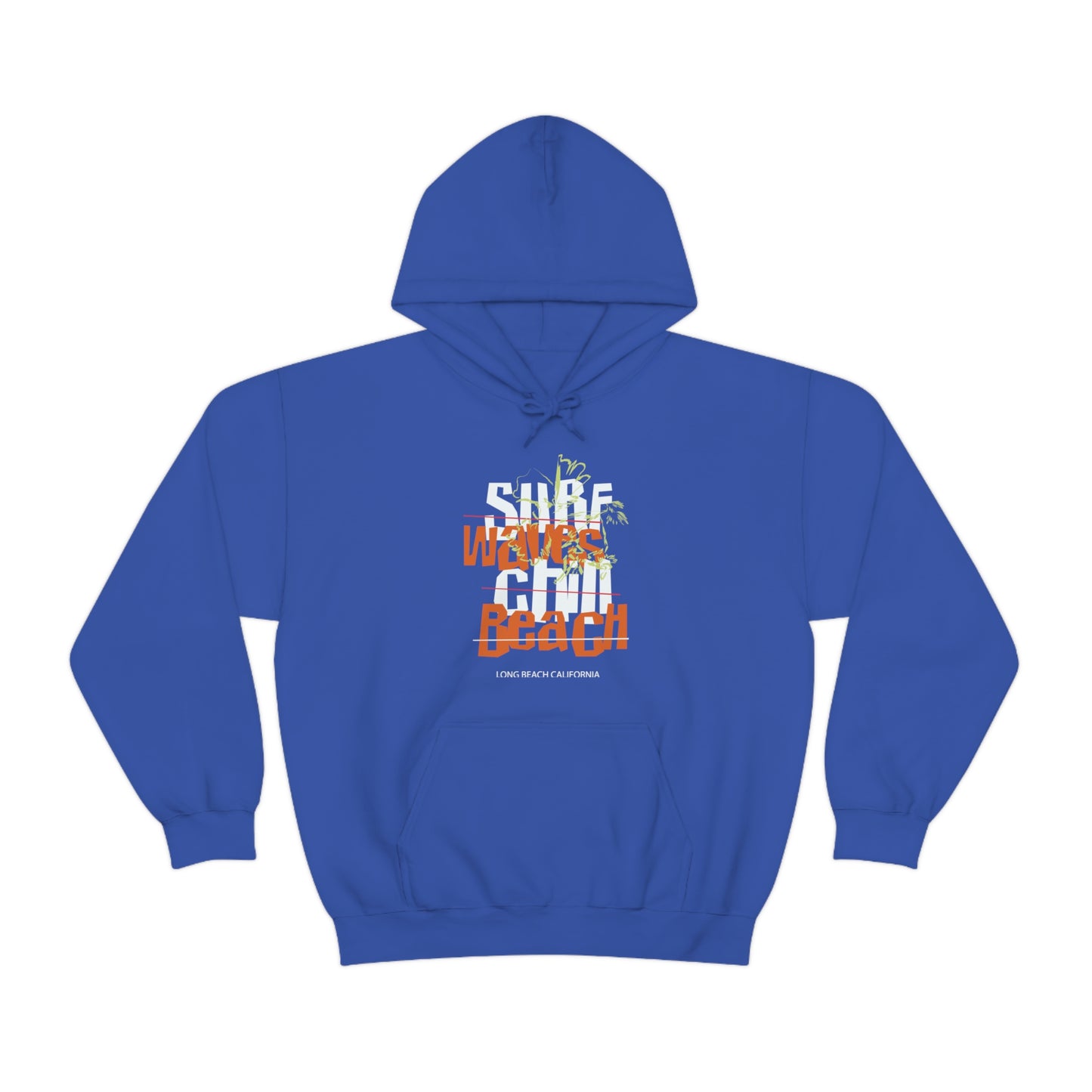 Surf Waves Chill Beach Hoodie