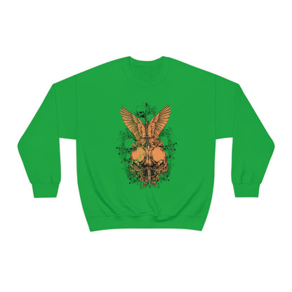 Angel Skulls Crewneck Sweatshirt