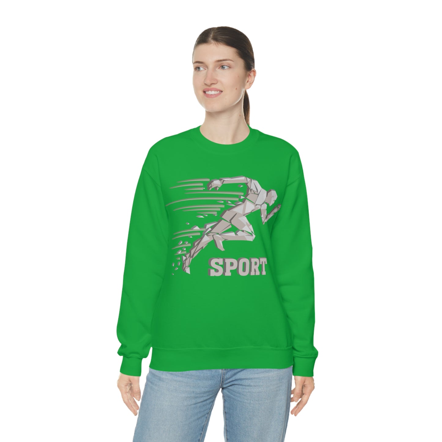 Running is a Sport Crewneck Sweatshirt