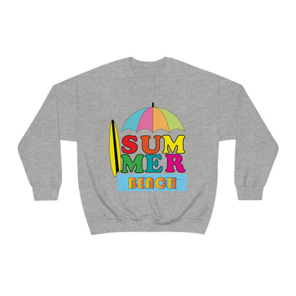 Summer Beach Crewneck Sweatshirt