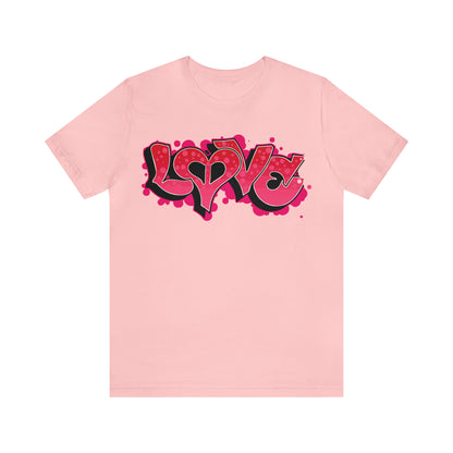 Peace and Love graffiti T-Shirt