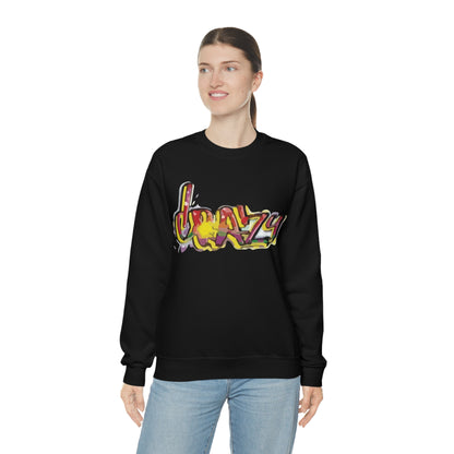 Crazy graffiti Crewneck Sweatshirt