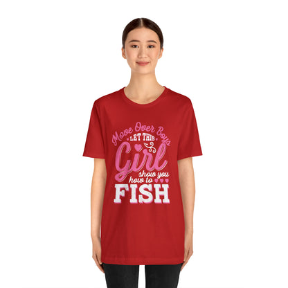 Girl Fishing T-Shirt