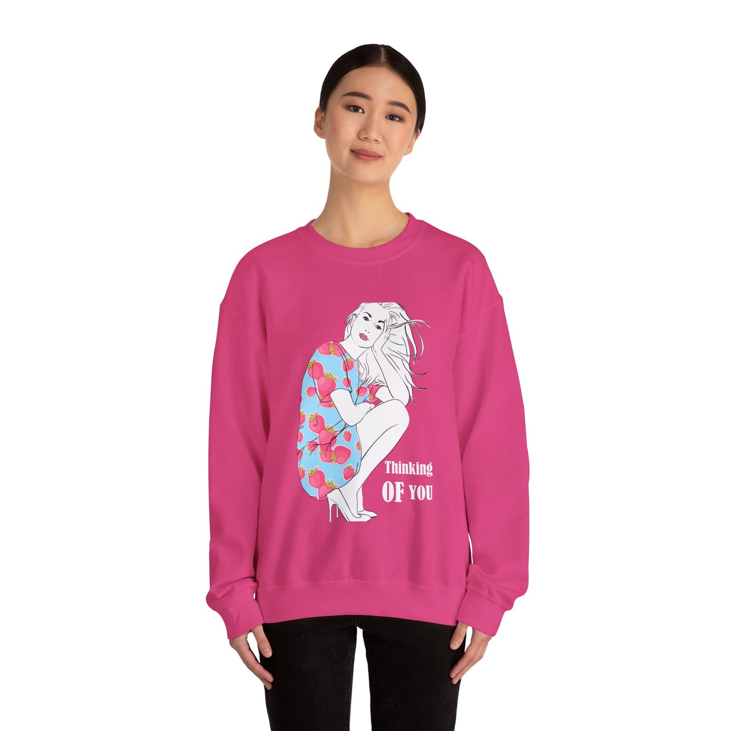 Thinking of you Crewneck Sweatshirt