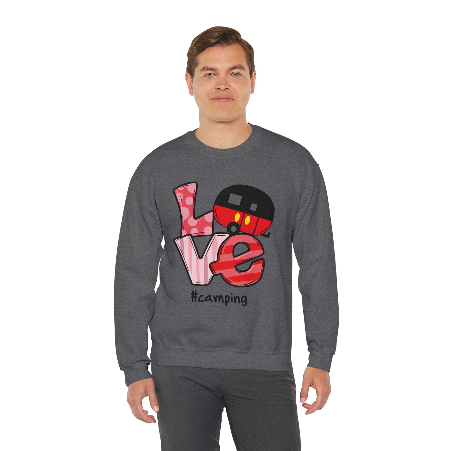 Camping Love Crewneck Sweatshirt