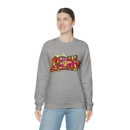 Love in graffiti Crewneck Sweatshirt