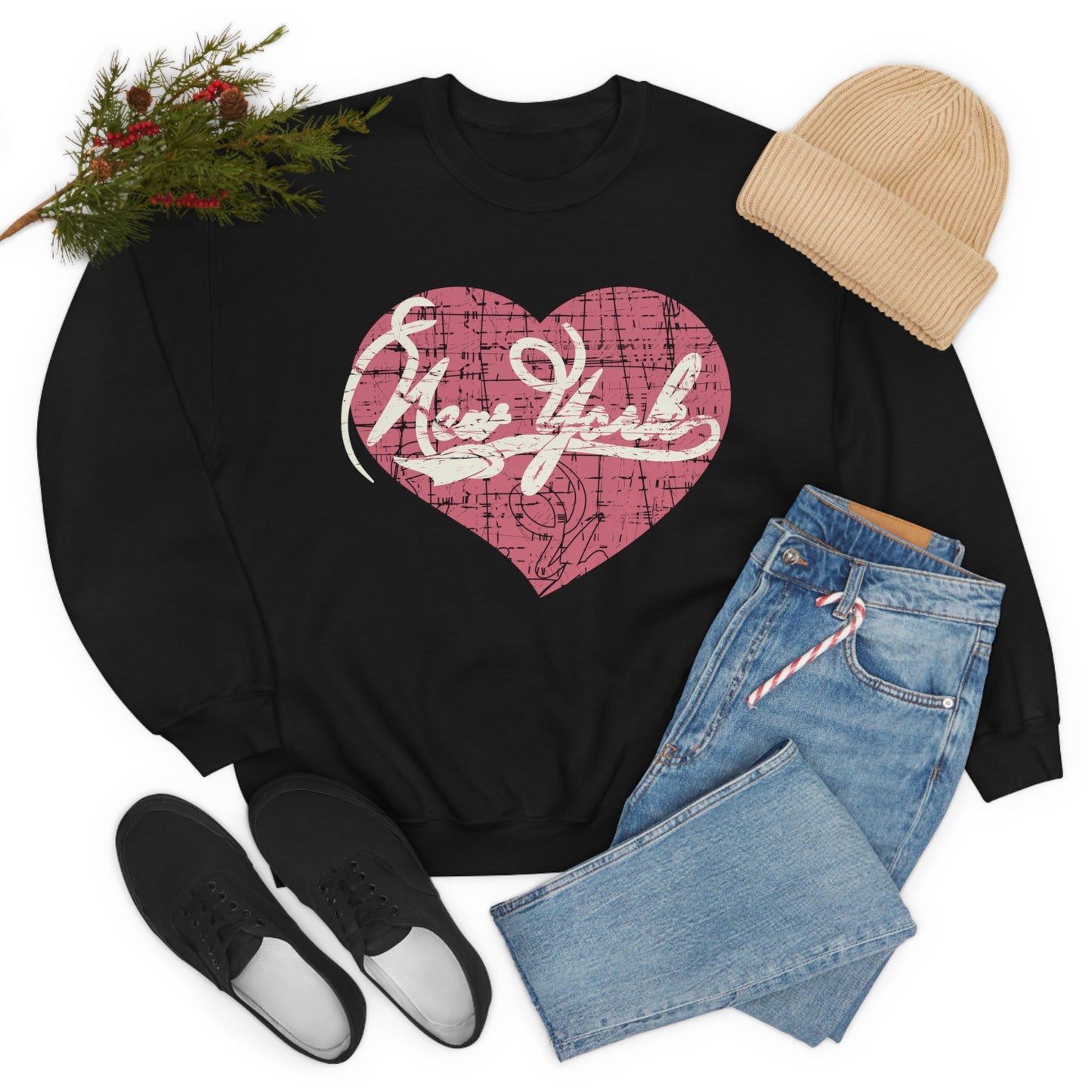 Vintage Love NY Crewneck Sweatshirt