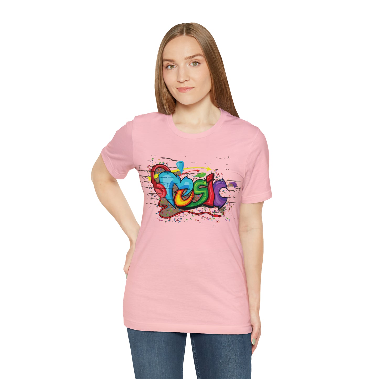 Music colorful graffiti T-Shirt