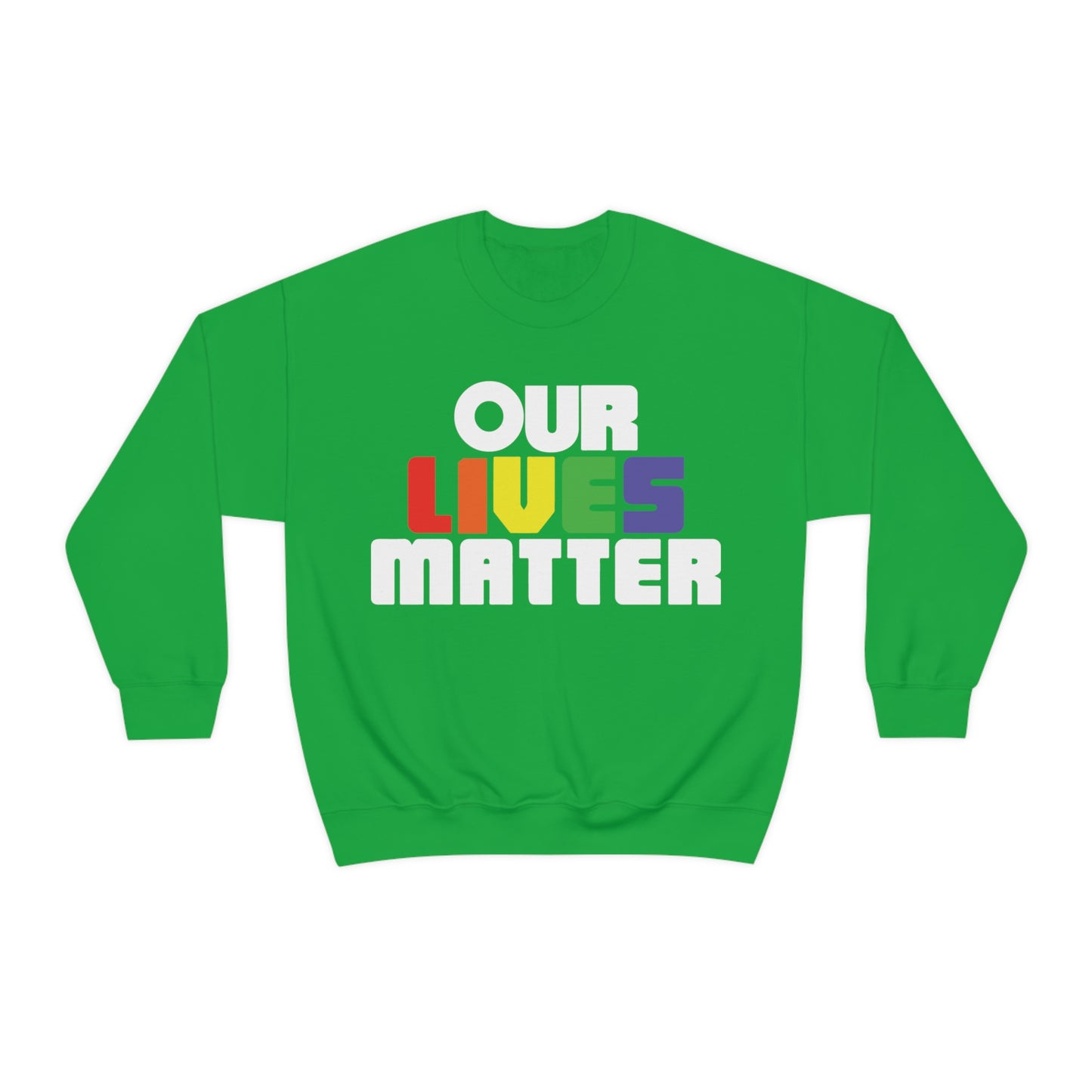 Our lives matter Crewneck Sweatshirt