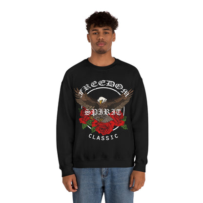 Freedom Spirit Eagle Crewneck Sweatshirt