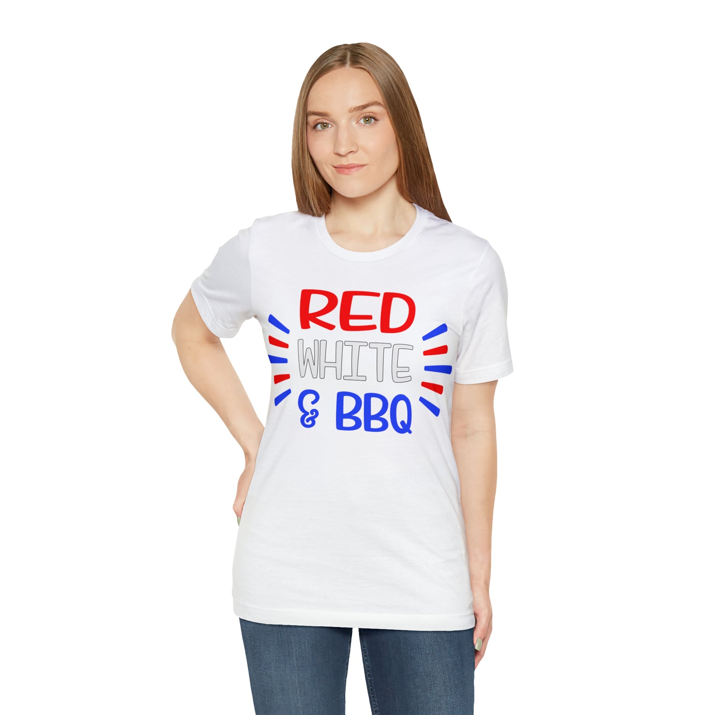 Red White BBQ T-Shirt