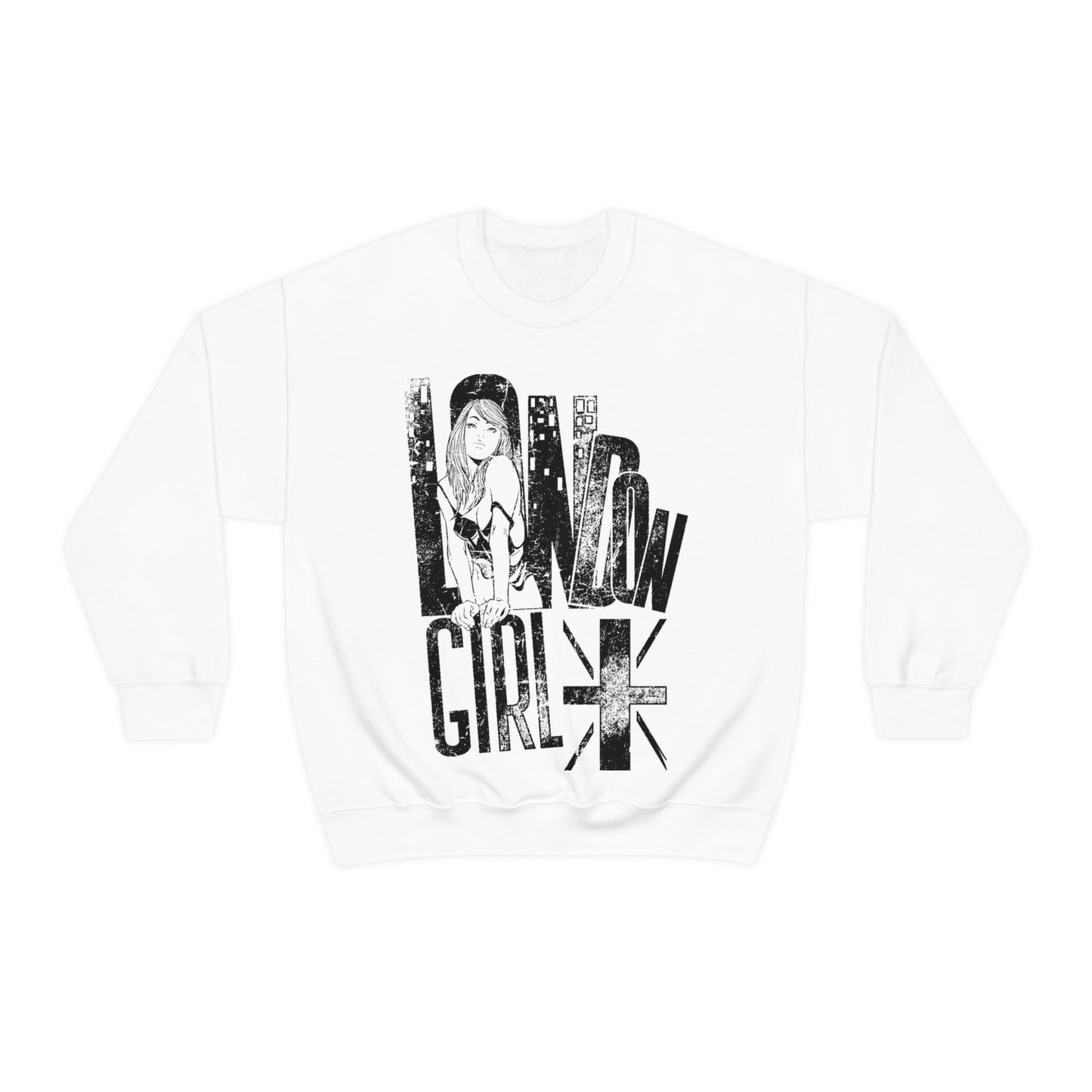 London_Girl Crewneck Sweatshirt