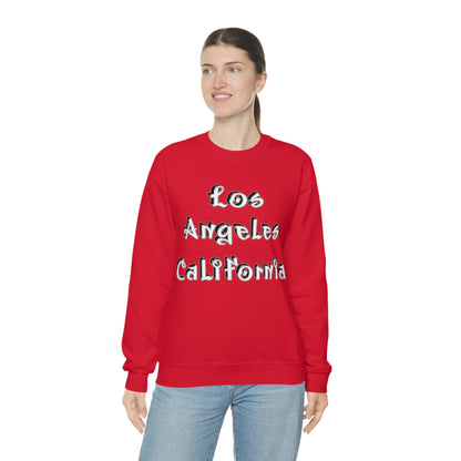 Los Angeles California Graffiti Crewneck Sweatshirt