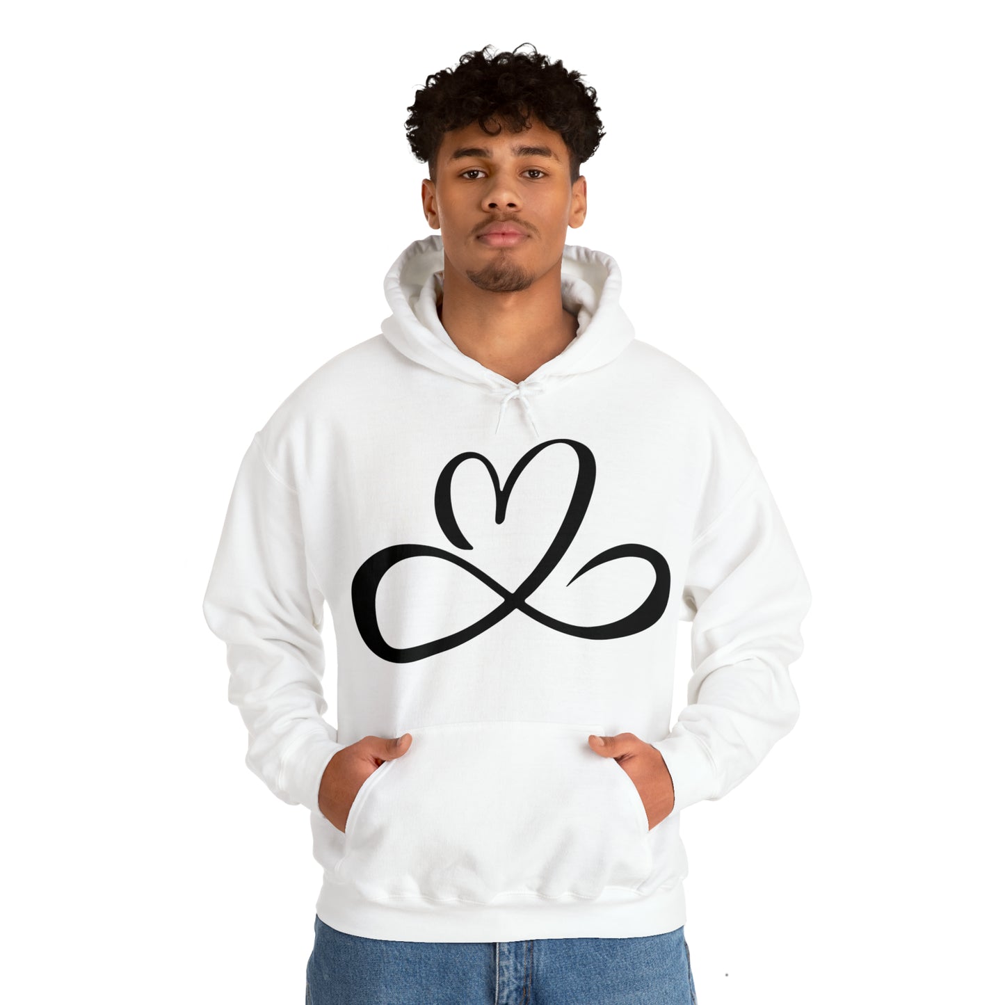 Heart infinity symbol Hoodie