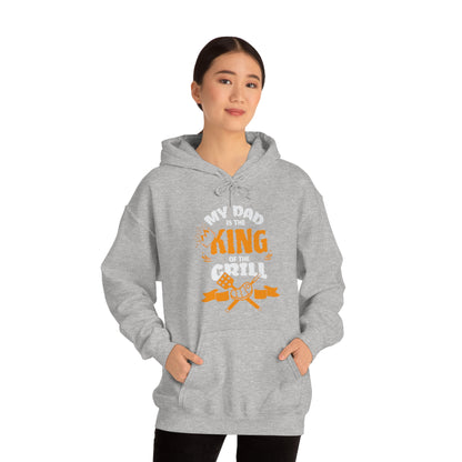 My Dad Is King Of The Grill Hoodie