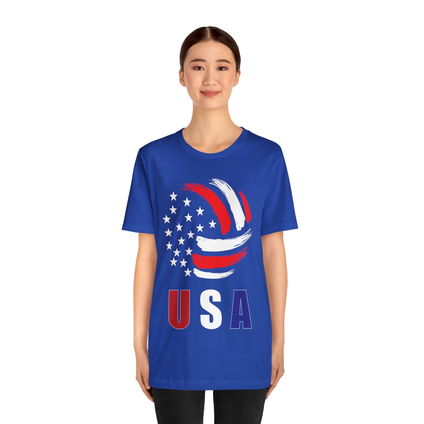 USA Volleyball Flag T-Shirt