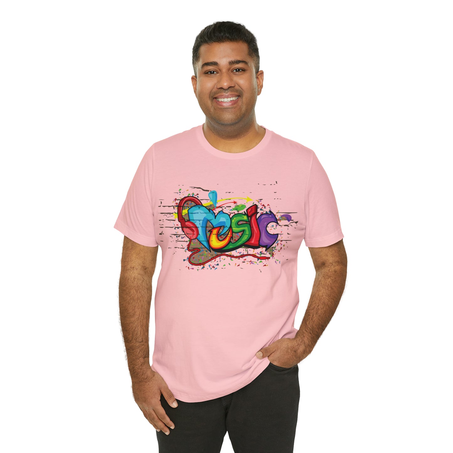 Music colorful graffiti T-Shirt