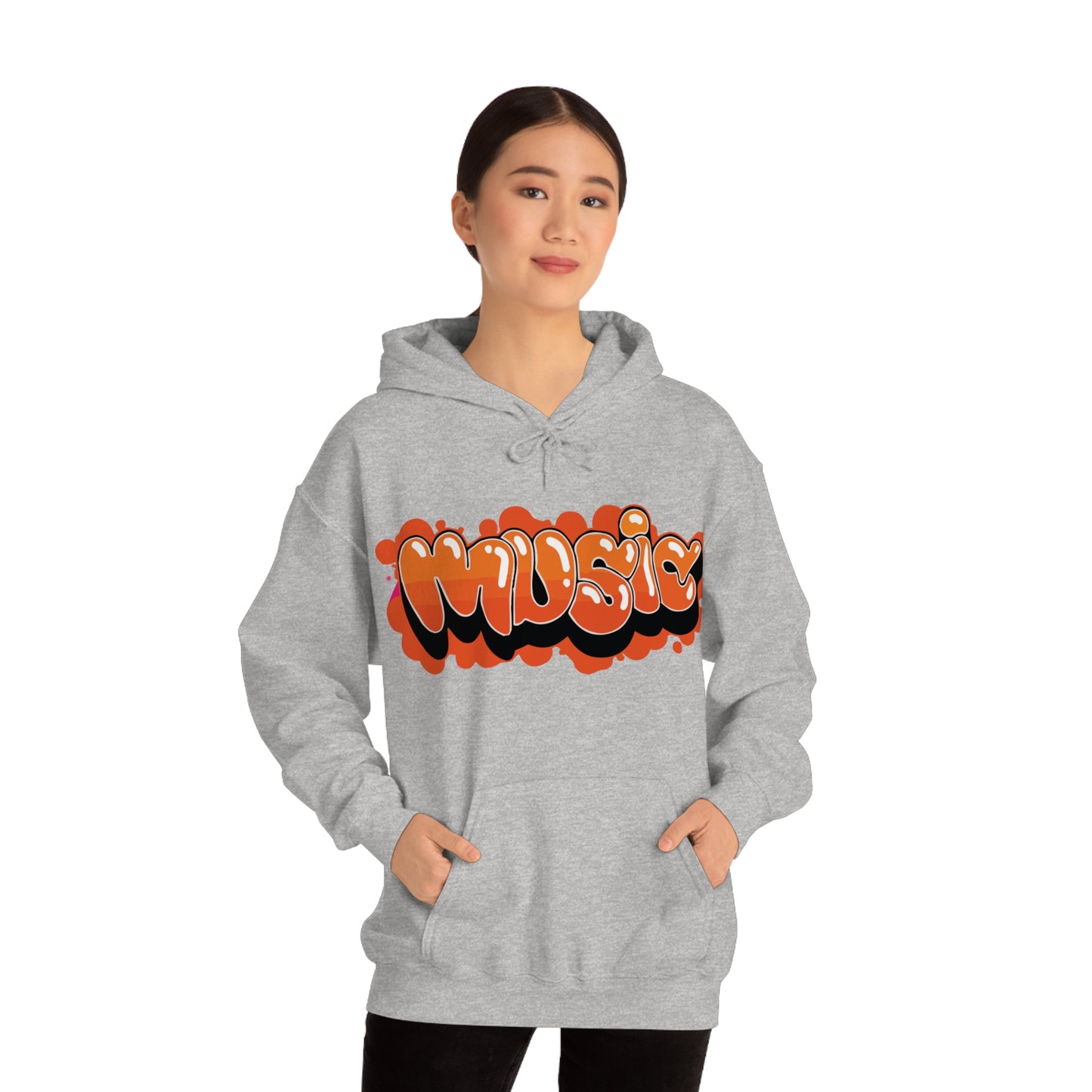 Music graffiti Hoodie