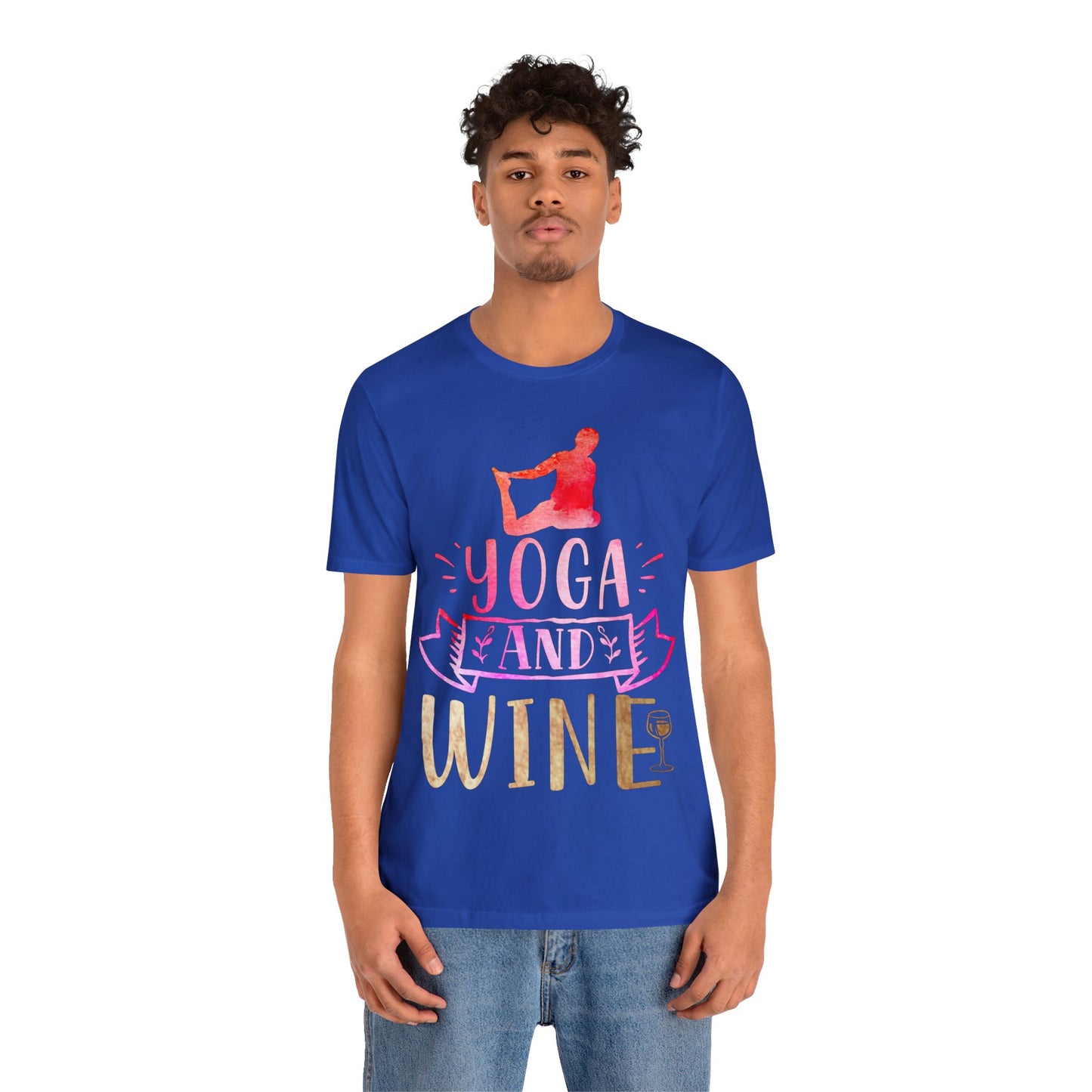 Yoga And Wine T-Shirt