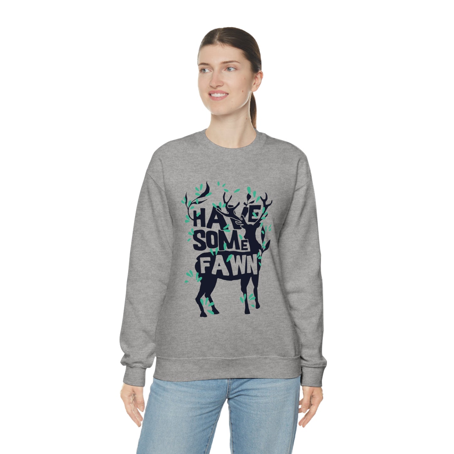 Have Some Fawn Crewneck Sweatshirt