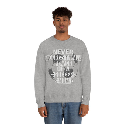 Power of a Soccer mom Crewneck Sweatshirt