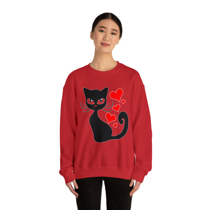 Sexy black cat Crewneck Sweatshirt