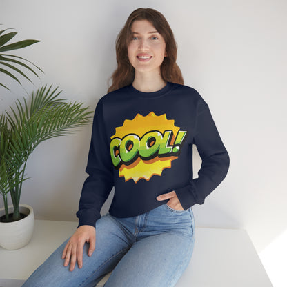 Cool! colorful graphic Crewneck Sweatshirt