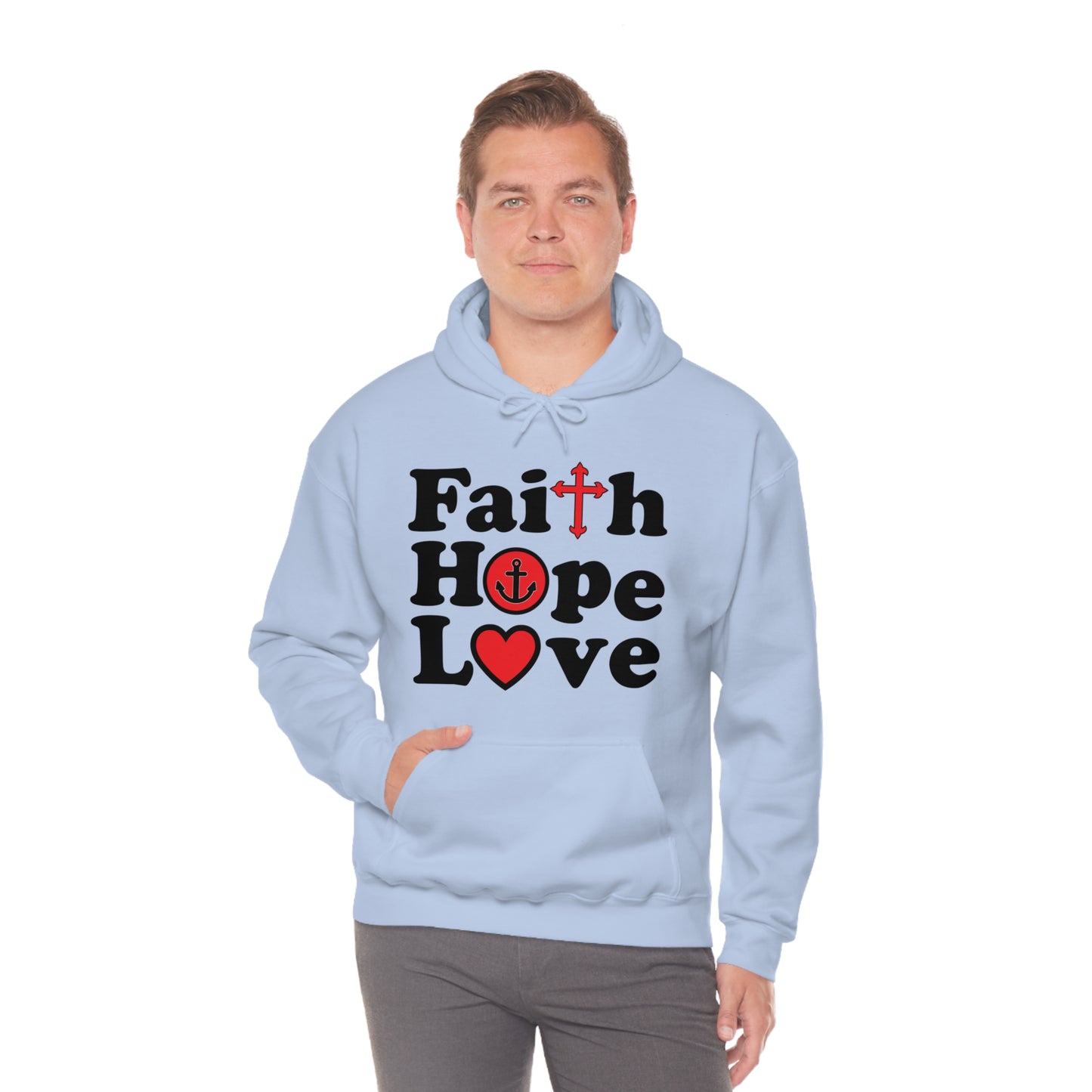 Faith Hope Love Hoodie