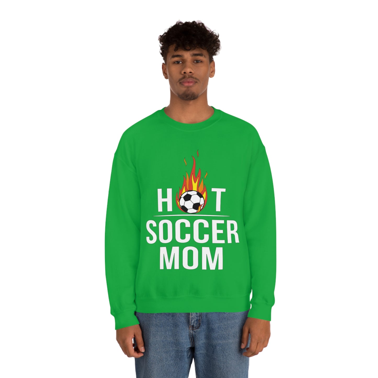 Hot soccer mom Crewneck Sweatshirt