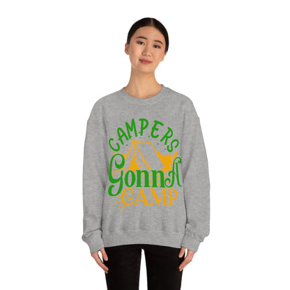 Campers Gonna Camp Crewneck Sweatshirt