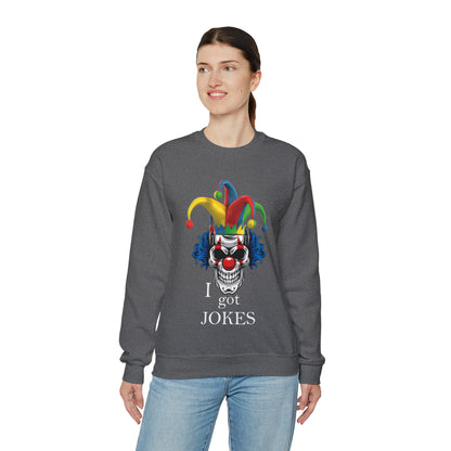 I got jokes Crewneck Sweatshirt