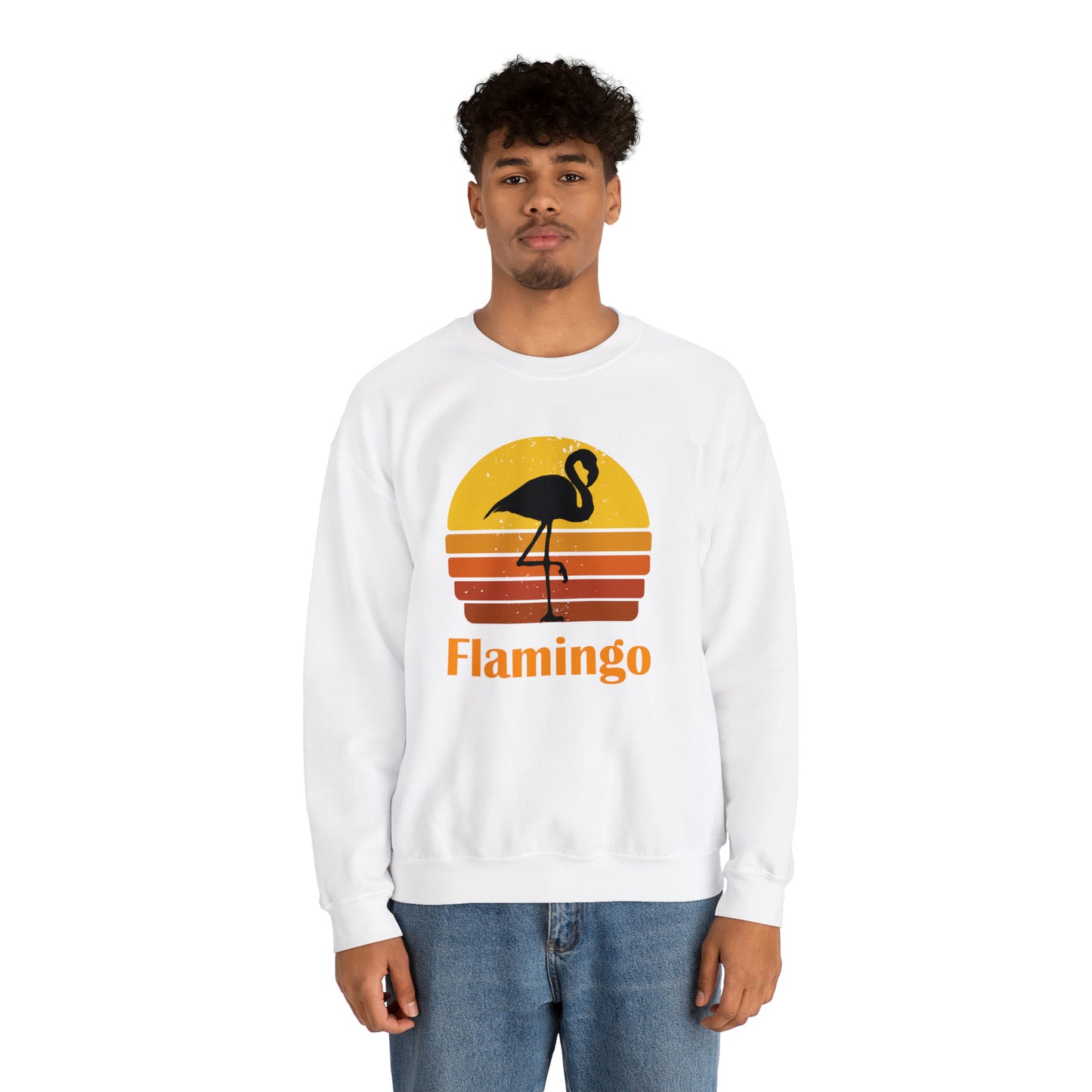 Flamingo vintage Crewneck Sweatshirt