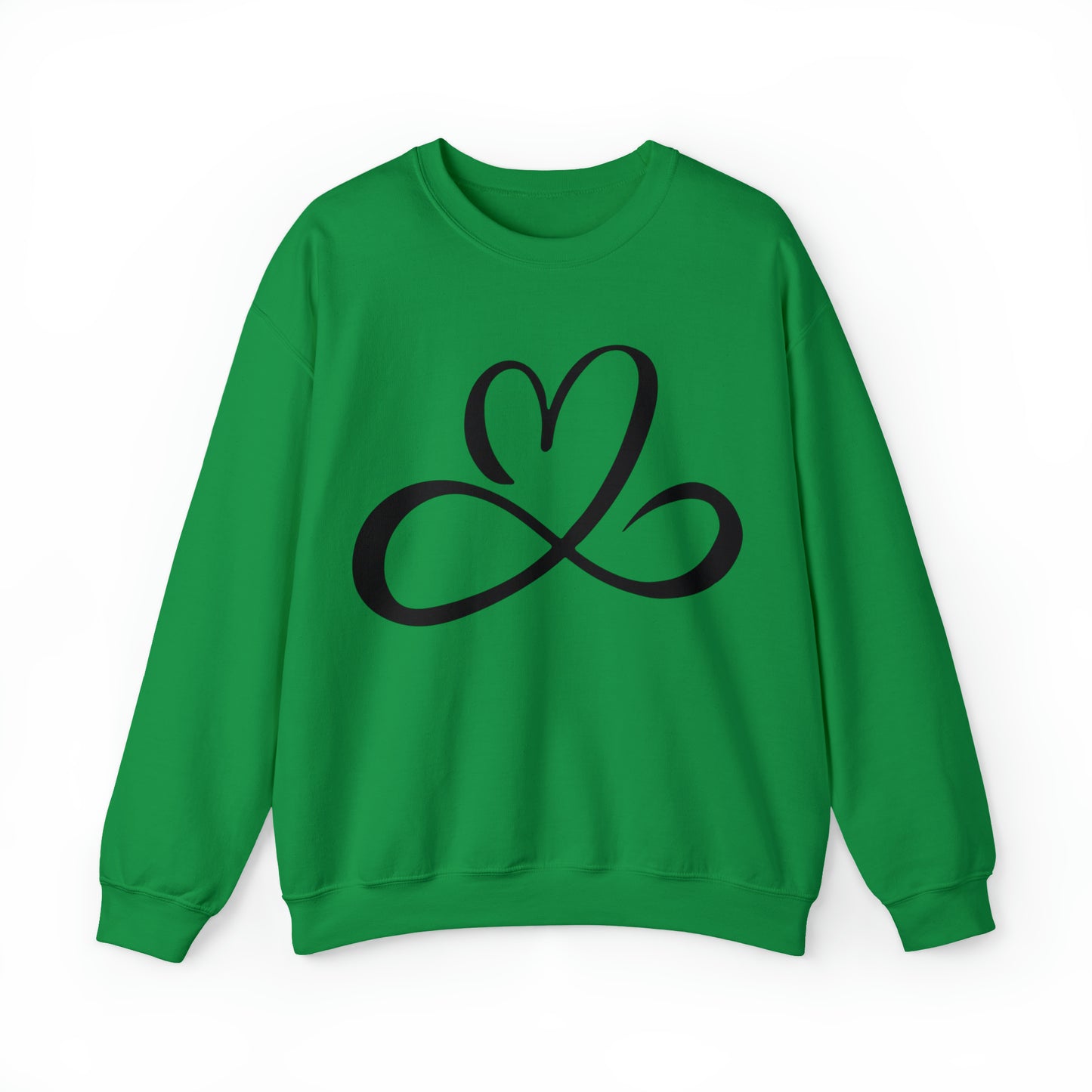 Heart infinity symbol Crewneck Sweatshirt