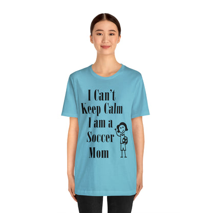 I can't keep calm I'm a soccer mom T-Shirt