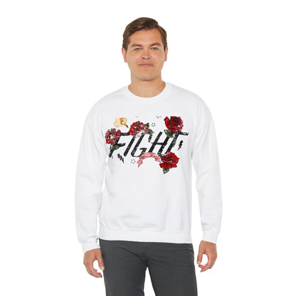 Fight Like A Girl Crewneck Sweatshirt