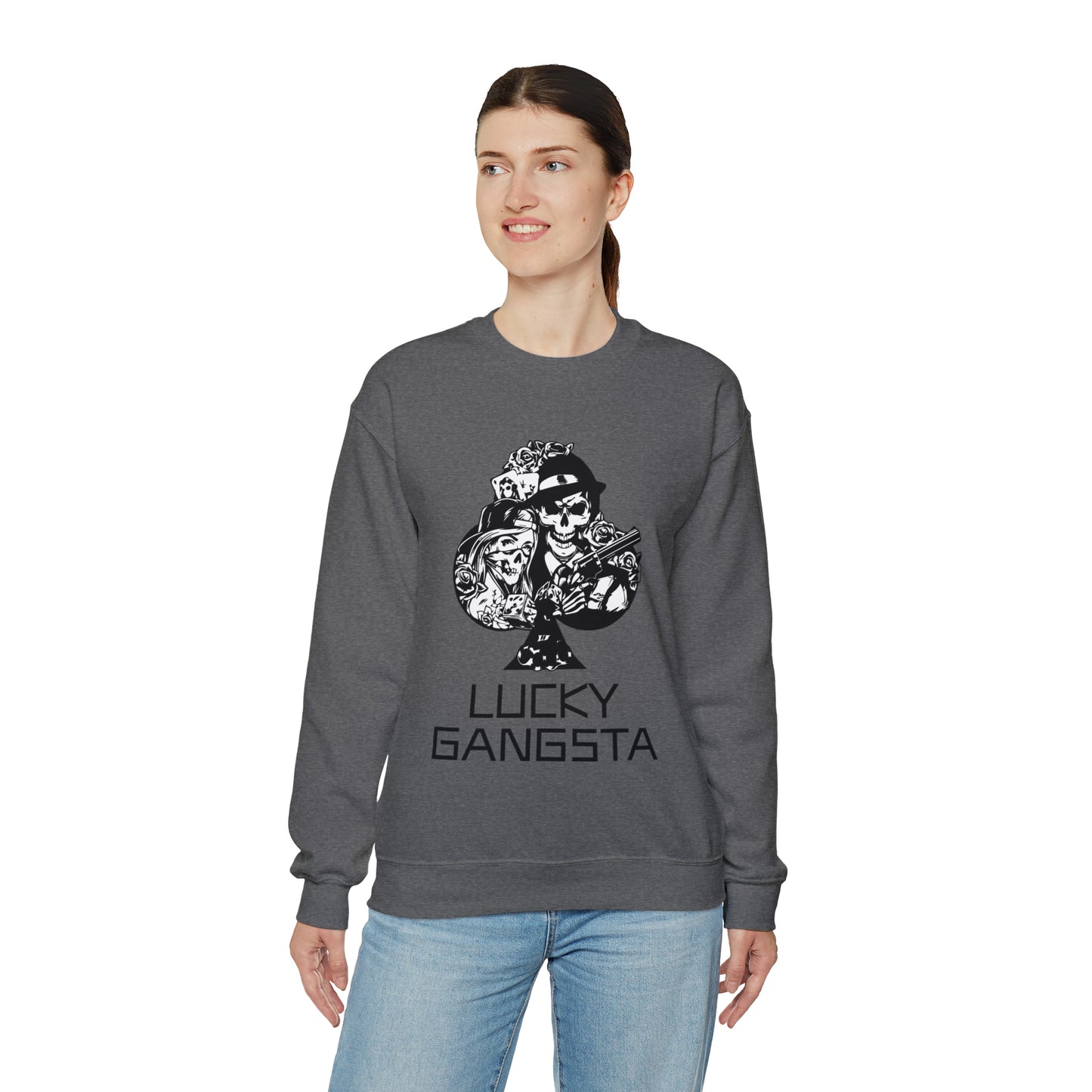 Lucky Gangsta Crewneck Sweatshirt