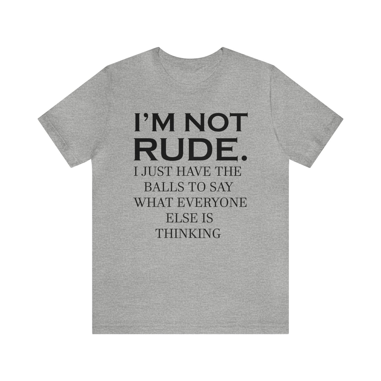 Not rude I just express my self T-Shirt