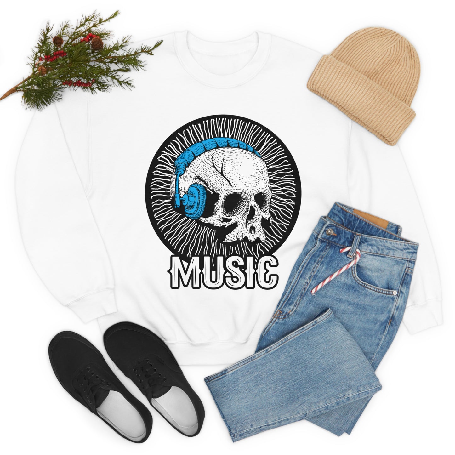 Music Crewneck Sweatshirt