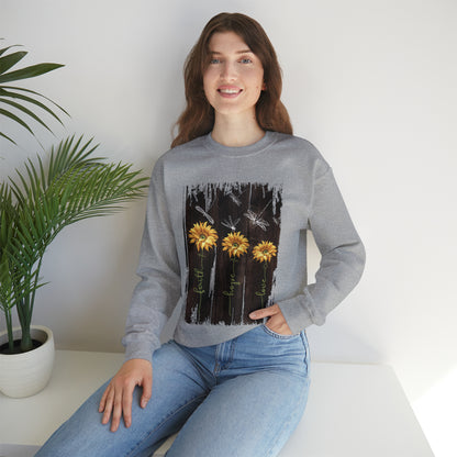 Sunflowers Faith hope love Crewneck Sweatshirt