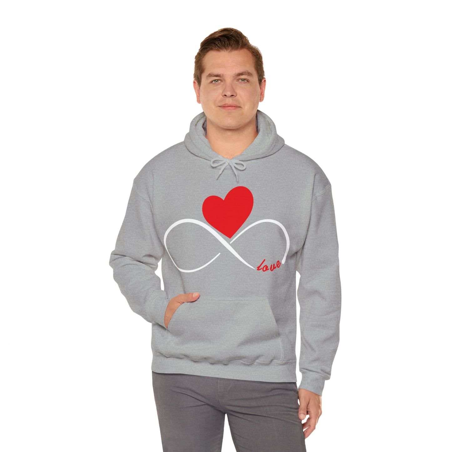 Love Infinity Heart Hoodie