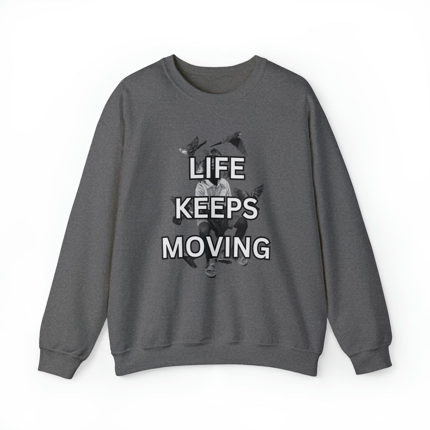 Life Keeps Moving Crewneck Sweatshirt