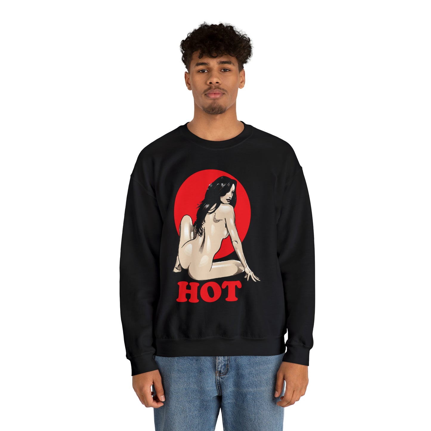 Hot passionate sexy Crewneck Sweatshirt