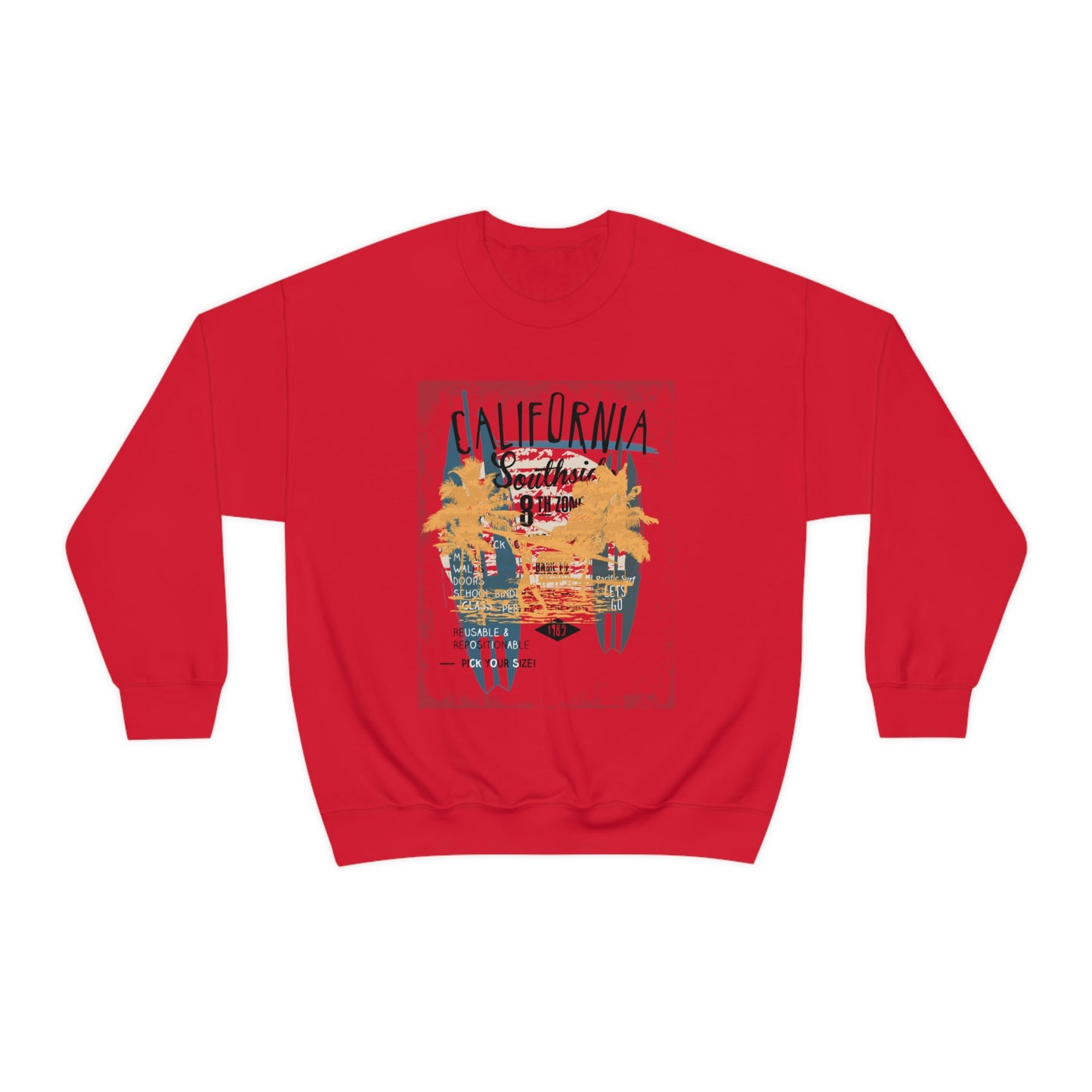 Cali SouthSide Surf Crewneck Sweatshirt