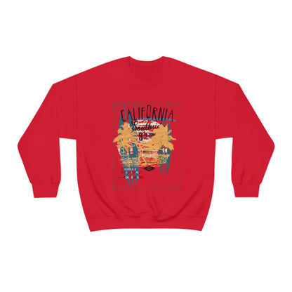 Cali SouthSide Surf Crewneck Sweatshirt