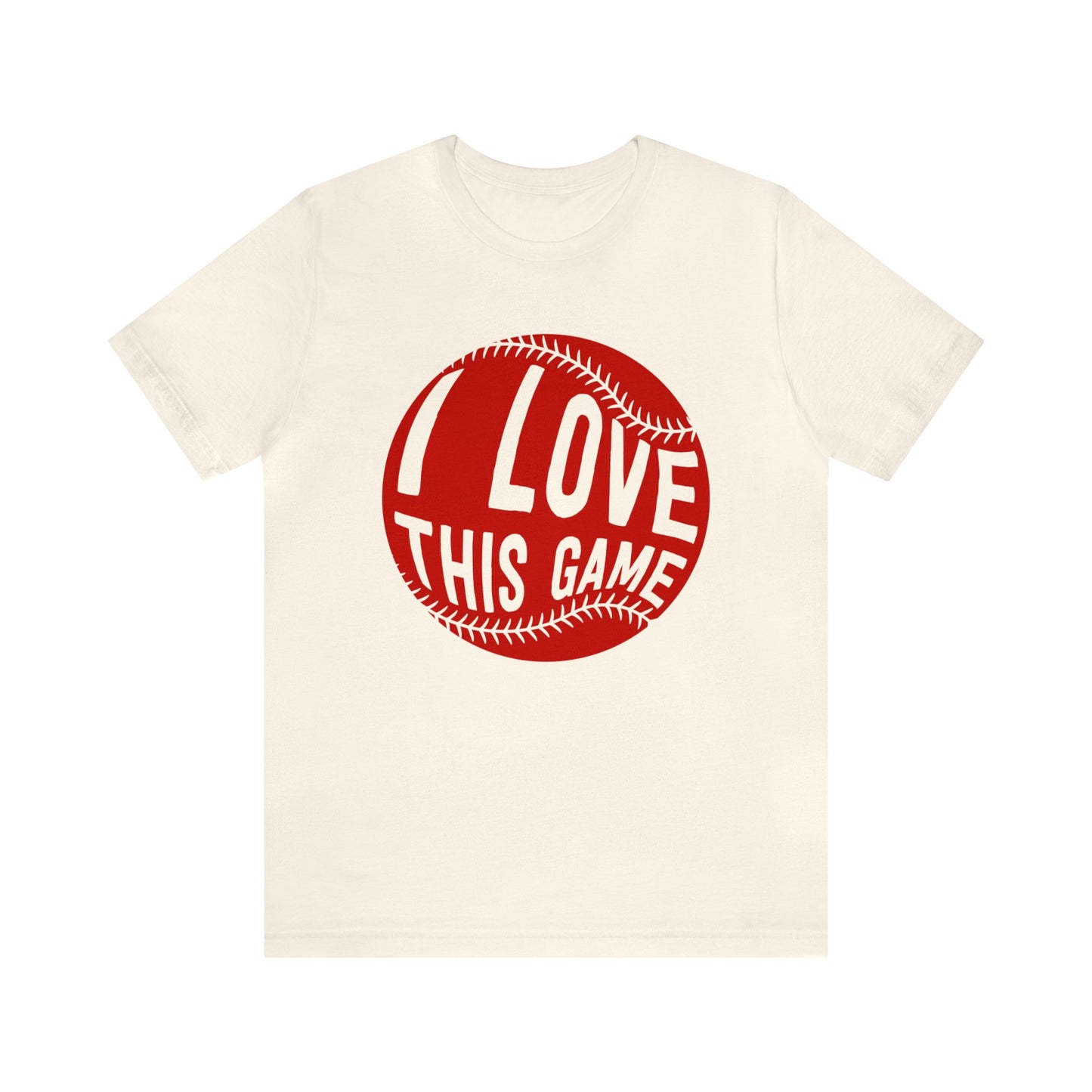 I Love This Game Baseball T-Shirt