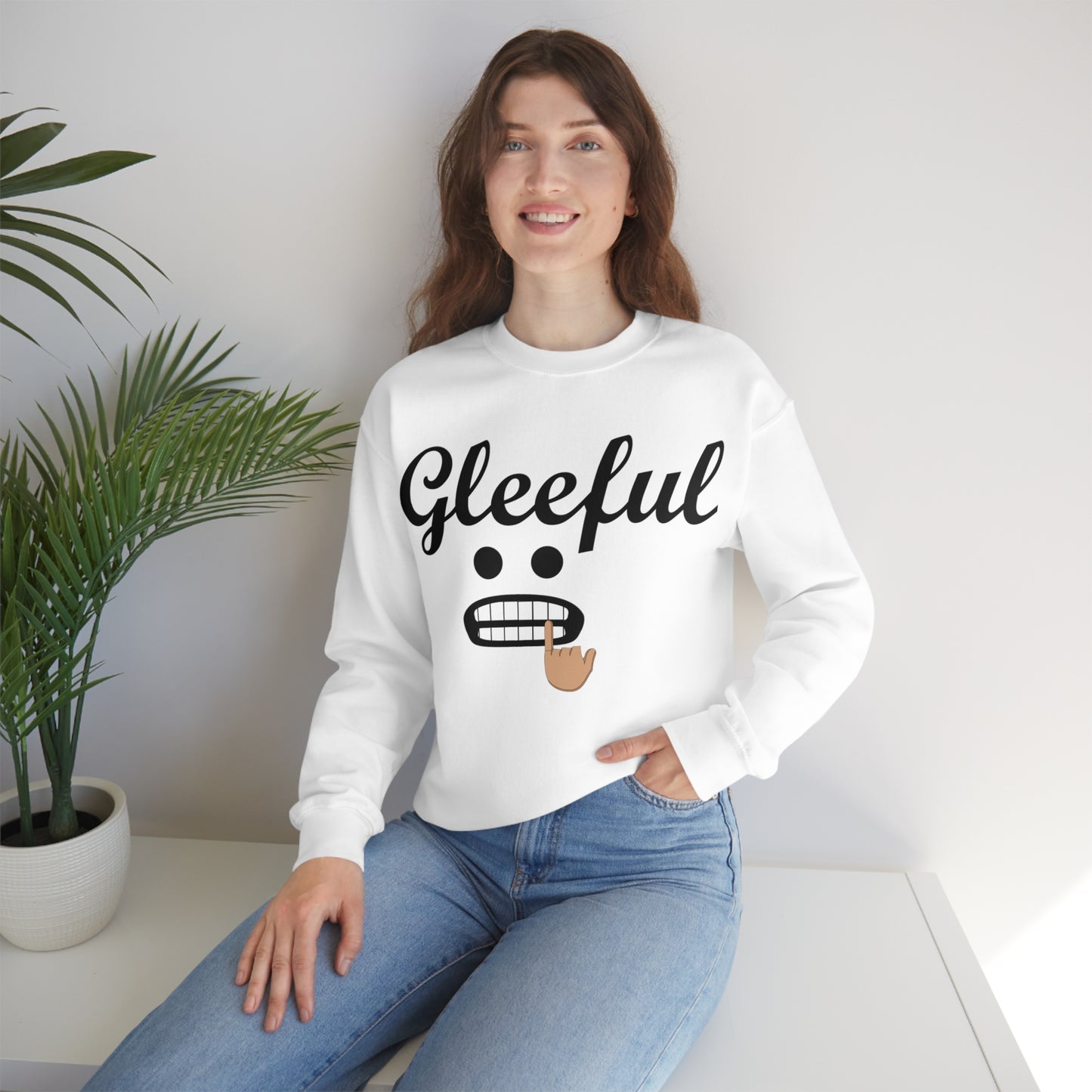 Gleeful Crewneck Sweatshirt