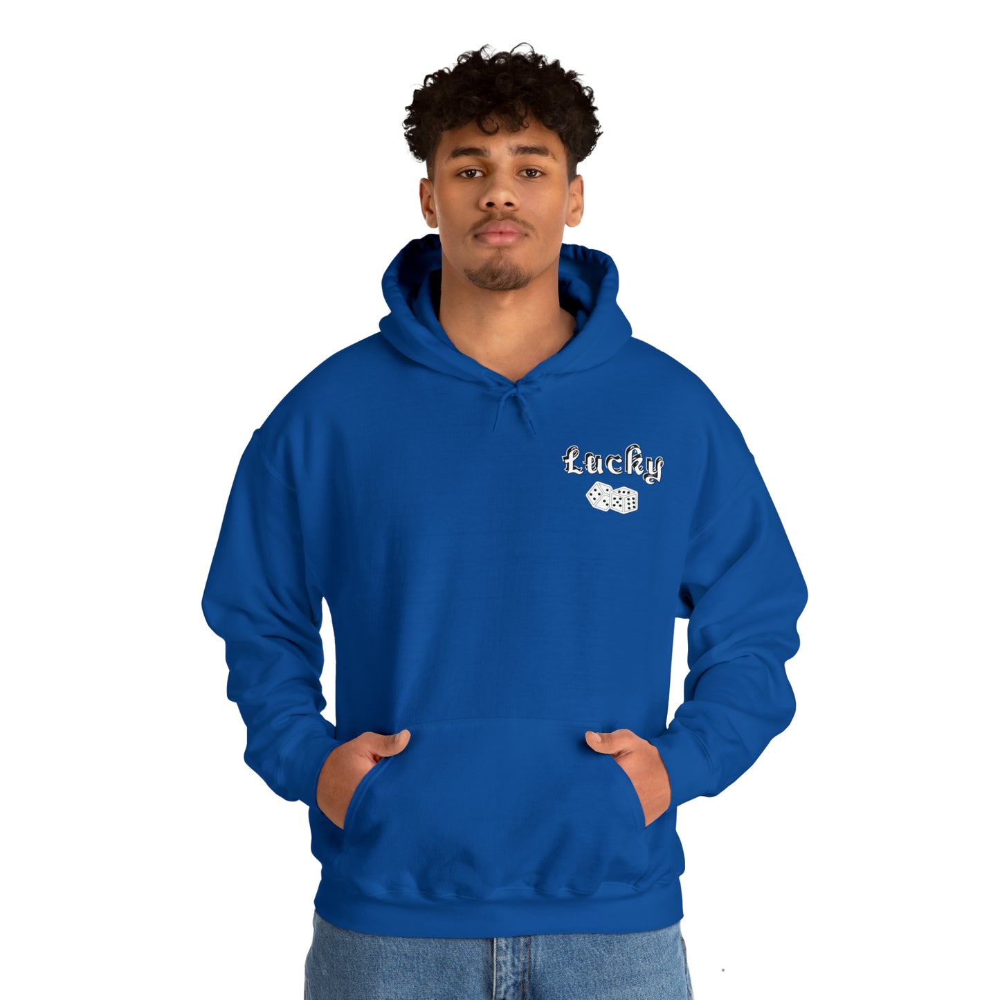 Lucky Front and back Hoodie