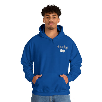 Lucky Front and back Hoodie