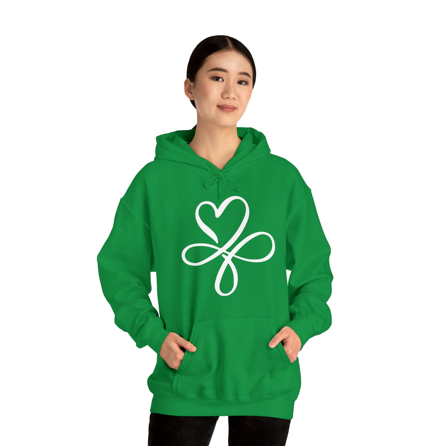 Heart symbol Love Infinity symbol Hoodie