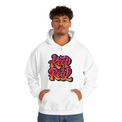 Keep it real colorful graffiti logo Hoodie